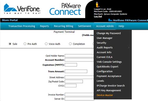 Special Topics Bankcard Processing Verifone Verifone Payware