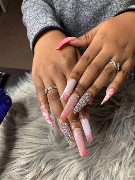 Claws Pin Kjvougee ‘ 💓 Long Acrylic Nails Coffin Nails Designs