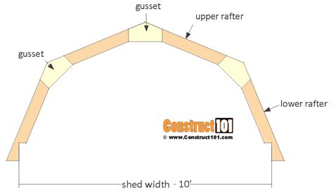 X Shed Truss Plans Timber Shed Plans