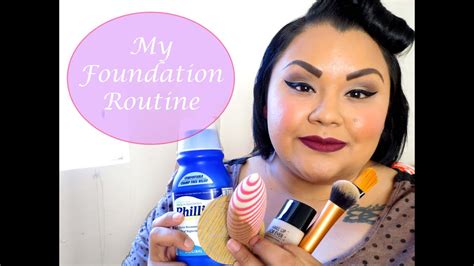 My Foundation Routine Oily Skin Miss Dimple Darling Youtube