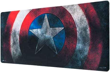 Amazon Grupo Erik Captain America Shield XXL Mouse Mat Desk Pad