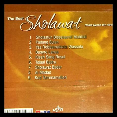 Jual Gratis Ongkir Cd Habib Syech Bin Abdul Qodir Assegaf The Best Sholawat Vol 2 Shopee