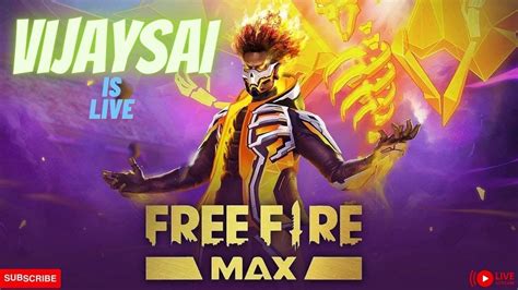 Free Fire Telugu Live VIJAYSAI Is Live Telugu Gaming Live 54