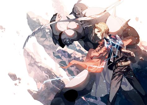 Wallpaper Illustration Anime Cartoon Elric Edward Full Metal