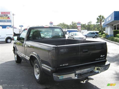 1999 Onyx Black Chevrolet S10 Ls Regular Cab 20297579 Photo 5 Car Color Galleries