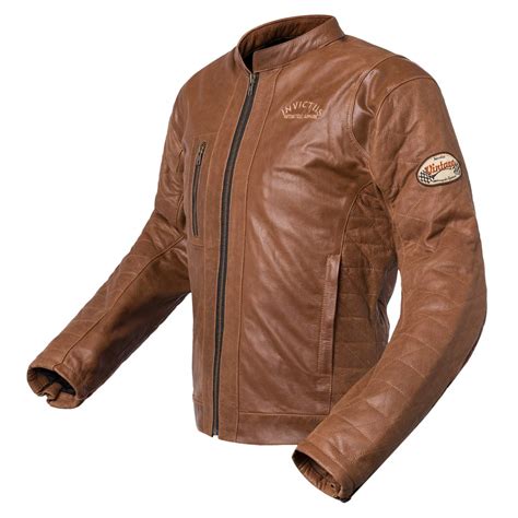 Chaqueta Cuero Motorista Vintage Cafe Racer Invictus Hector Atelier