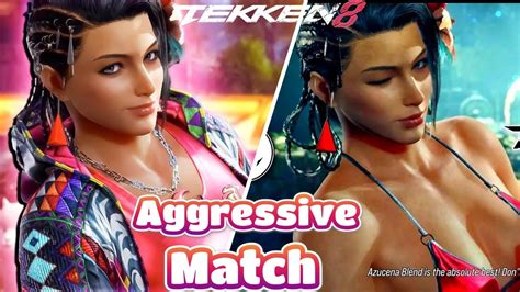 Tekken Aggressive Match Azucena Vs Azucena Youtube