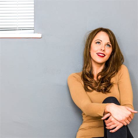 Relaxed Confident Mature Woman Outdoor Stock Image Image Of Outdoor