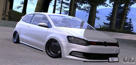 Volkswagen Polo Gti Stanced For Gta San Andreas