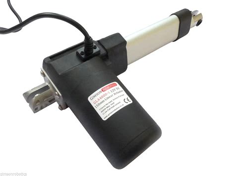 New 100mm 12v Dc Linear Actuator 4000n Max 407kg Force Low Noise