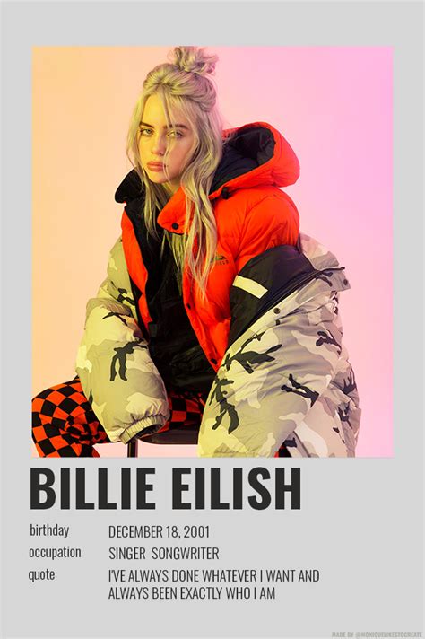 Billie Eilish Poster