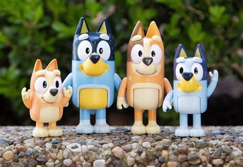 A Sneak Peek At The New Bluey Figurines Mouths Of Mums