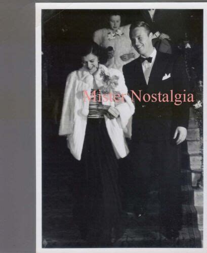 Vintage Photo 1940 Wayne Morris And Wife Hollywood Party Photo By