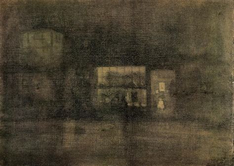 James Abbot McNeil Whistler Nocturne Black And Gold The Rag Shop