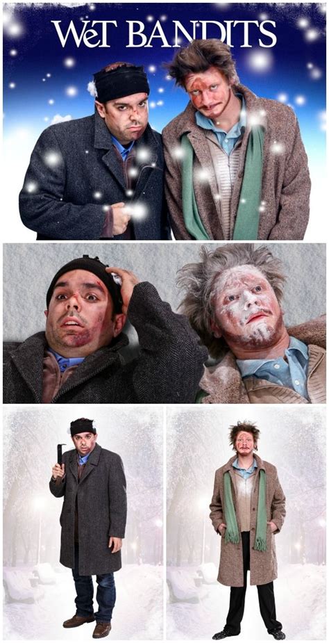 Diy Home Alone Wet Bandits Costume And Makeup Tutorial Blog Christmas