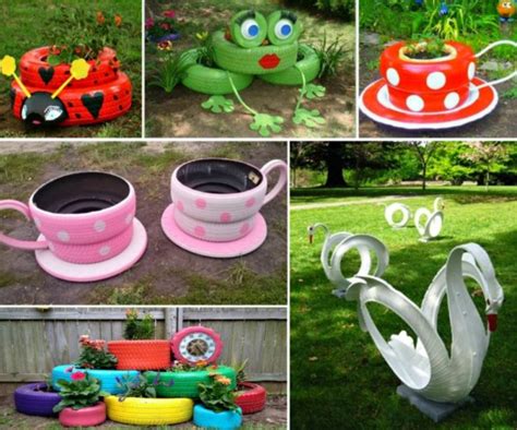 Teacup Tyre Planters Guides Inspiring Ideas