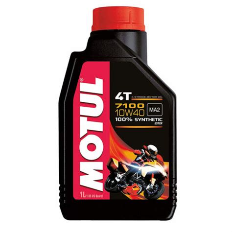 Motul 7100 4T 10W 40 Motorcycle Engine Oil Fully Synthetic 10W40 1