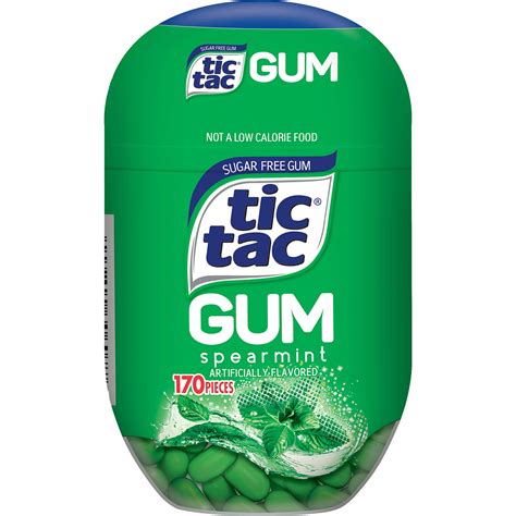 Buy Tic Tac Gum Sugar Free Chewing Gum Spearmint Perfect Candy