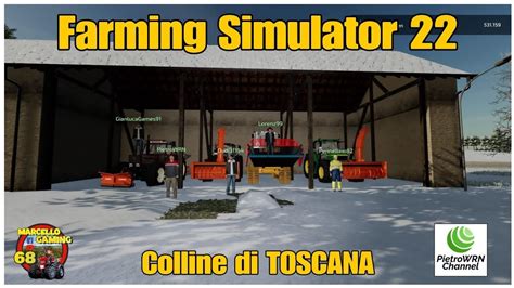 Farming Simulator Colline Di Toscana Pulizia Delle Strade Con La