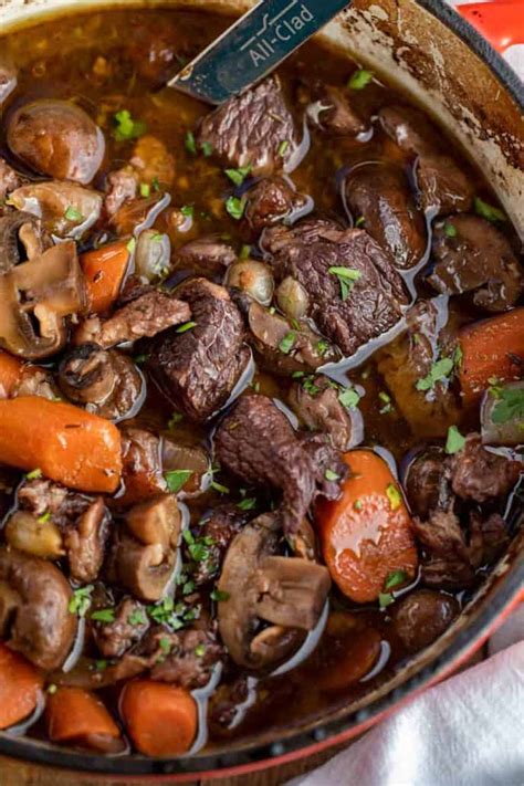 Beef Bourguignon With Wild Mushrooms And Pearl Onions - Beef Poster