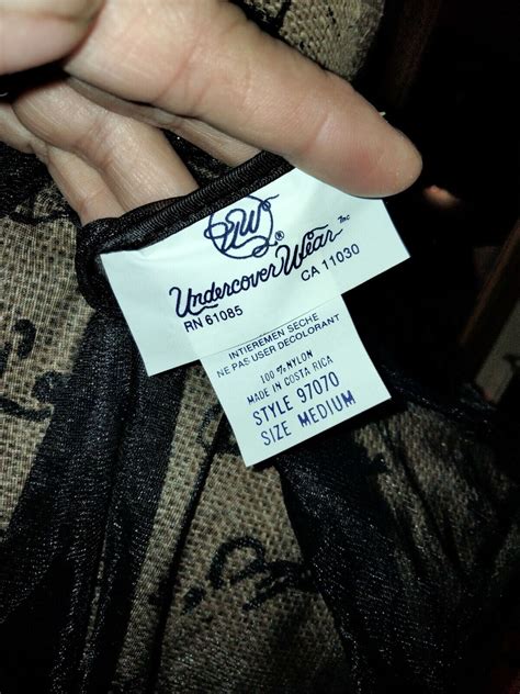 Vintage Nwot Undercover Wear Lingerie Pajamas Size Me Gem