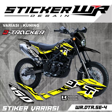 Jual Sticker Motor Dtracker Striping Kawasaki Dtracker Se