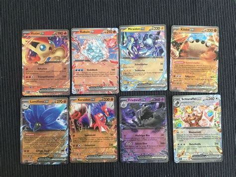 Pokemon Obsidian Flammen Honweisel 8 EX Karten Deutsch Kaufen Auf Ricardo