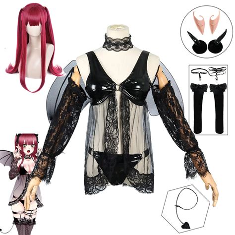 Anime My Dress Up Darling Rizu Kyun Cosplay Costume Kitagawa Marin Cosplay Bikini With Wings