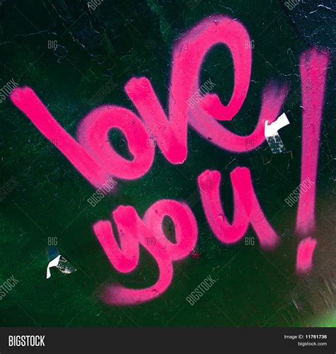 Love You ! Graffiti Image & Photo | Bigstock