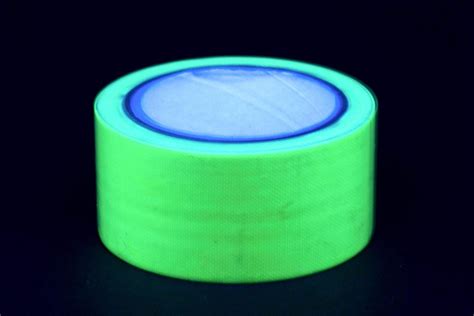 Qualitätswaren grün 50mm x 10m 1 Rolle Neon Tape Klebeband Uv aktiv