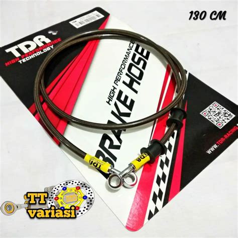 Jual Selang Rem Depan KLX 150 D TRACKER CRF 150 L TDR Racing 130 Cm