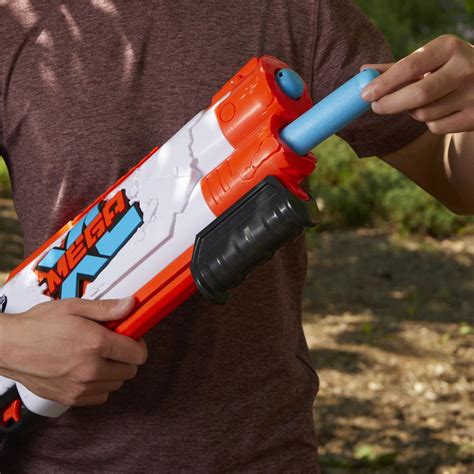 Nerf Mega XL Double Crusher Blaster, Largest Nerf Mega Darts Ever, 4 ...