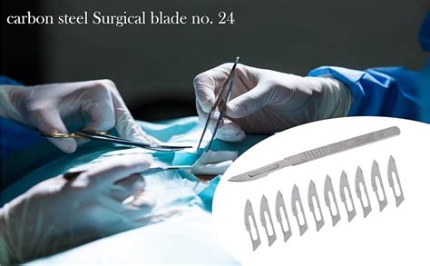 Euza Carbon Steel Surgical Blade No Pcs With Scalpel Handle No