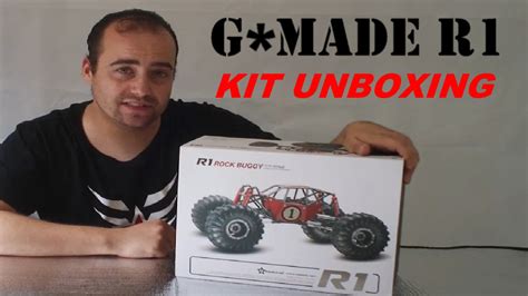 G Made R1 Kit Bausatz UNBOXING GMade Rock Buggy Crawler