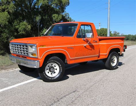 1981 F150 Flareside 4x4 Factory Special Order Paint All Original