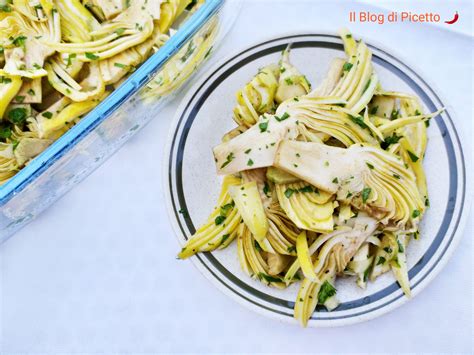 Insalata Di Carciofi Crudi Il Blog Di Picetto