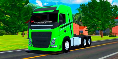 Skin Volvo FH Verde Faixas Johnny Games