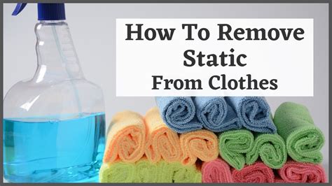 HOW TO REMOVE STATIC FROM CLOTHES 5 Simple Hacks To Try At Home YouTube