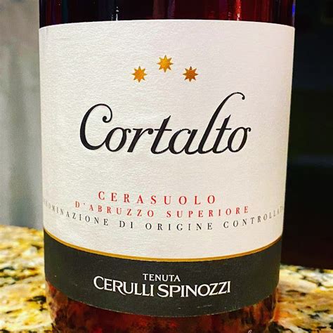 Cerulli Spinozzi Cort Lto Cerasuolo Dabruzzo Superiore Doc Wine