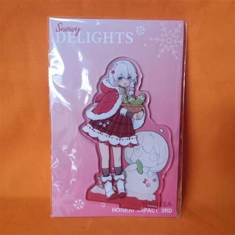 Theresa Apocalypse Winter Snow Fun Series Acrylic Stand Cm Honkai