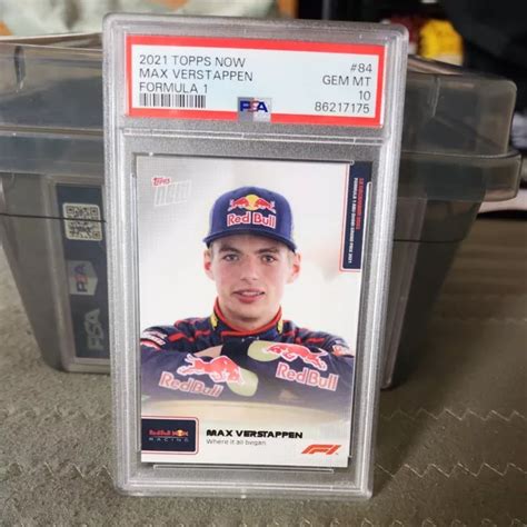 Carta Topps Now Formula F Max Verstappen Dove Tutto Ebbe