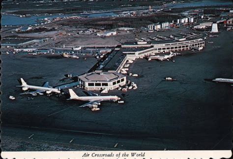 Anchorage International Airport Alaska Joseph S. Rychetnlk Postcard