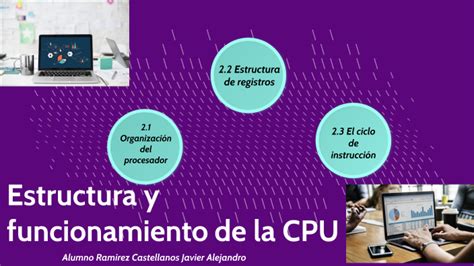 Estructura Y Funcionamiento De La Cpu By Alex Castell On Prezi