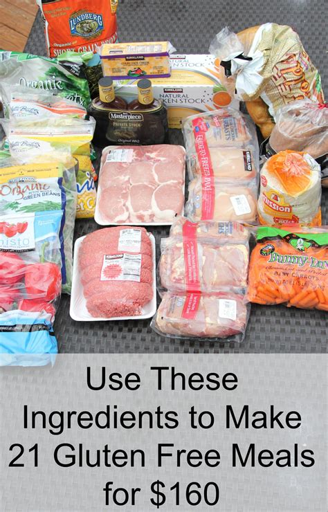How To Make 21 Gluten Free Freezer Meals For 162