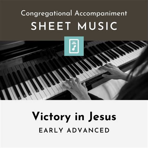 Victory in Jesus - Sheet Music - Natalie Raynes Music