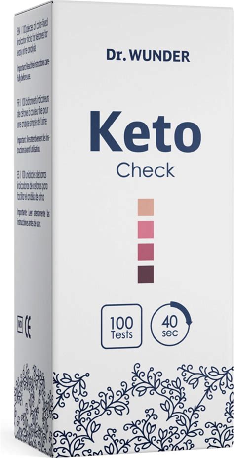 Keto Check Teststreifen St Ck Dr Wunder Vitalabo