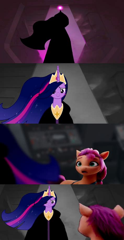 Twilight Sparkle Meets Sunny Starscout By Crossoverking16 On Deviantart