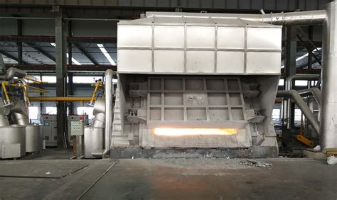 蓄热式固定斜炉门熔炼炉 a leading manufacturer of aluminium melting furnace