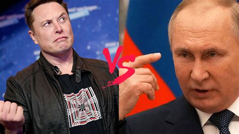 Elon Musk Reta Al Presidente Ruso Vladimir Putin A Un Combate Para