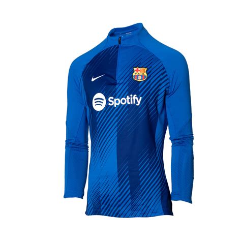 Sudadera Nike Fc Barcelona Pre Match Mujer Royal Blue Deep